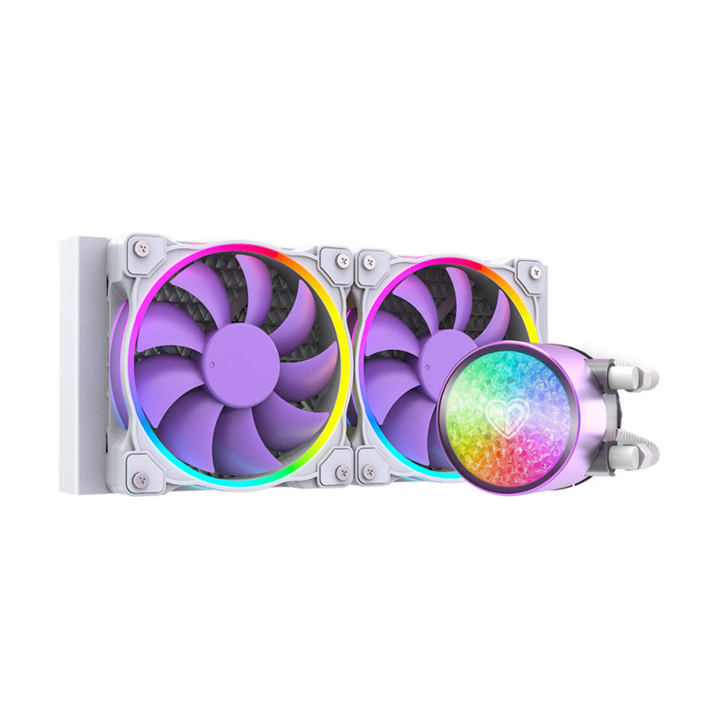 PINKFLOW 240 ARGB DIAMOND EDITION (PURPLE)